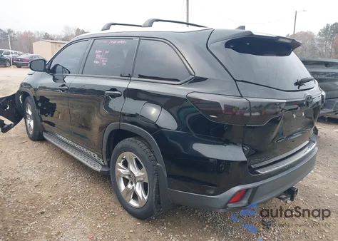 2018 Toyota Highlander Limited из США, поврежденный, VIN 5TDDZRFH7JS914169